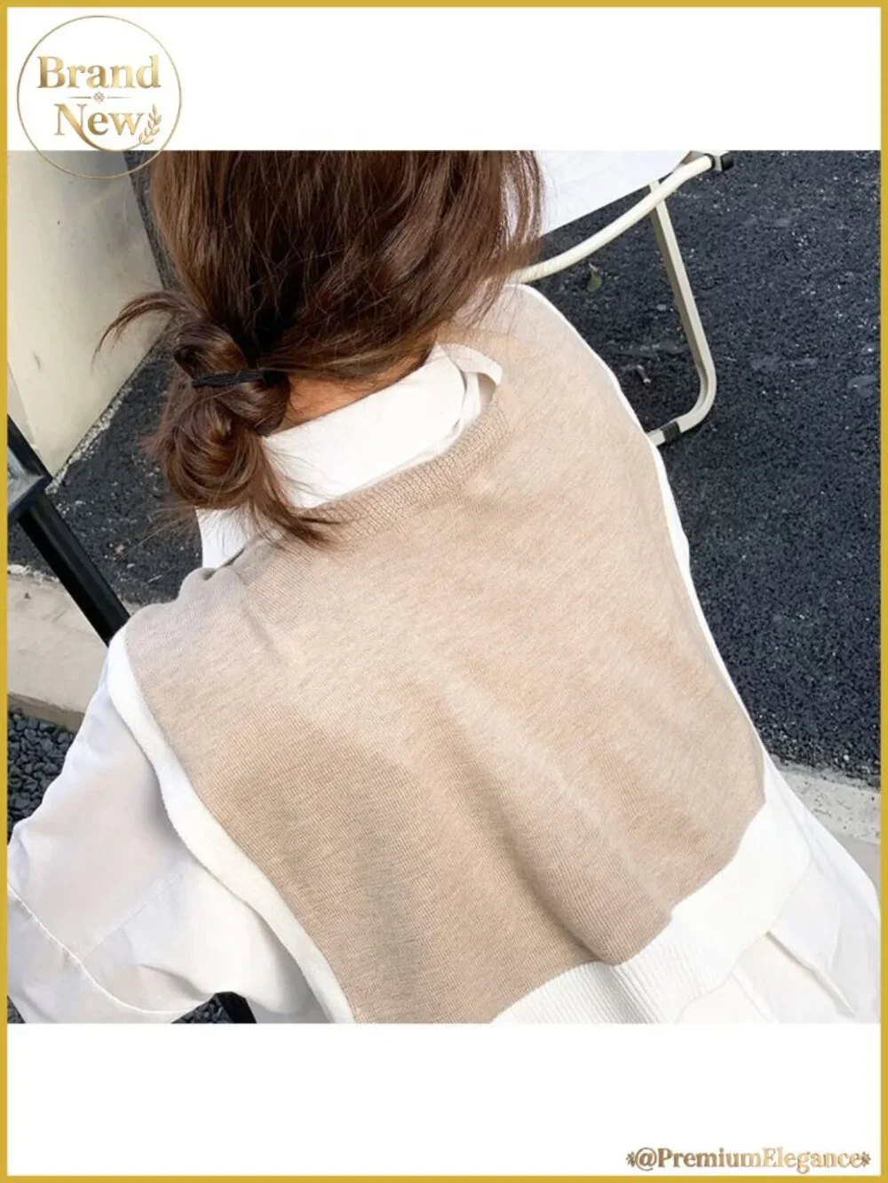 Knitted Sweater Shawl Wrap Poncho with Sleeves - Viscose Blend Travel Cape